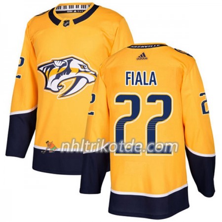 Nashville Predators Trikot Kevin Fiala 22 Adidas 2017-2018 Gold Authentic - Herren